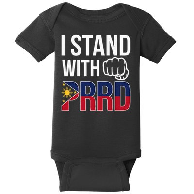 Free Duterte Supporter President Rodrigo Digong Duterte  Baby Bodysuit