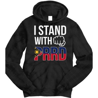 Free Duterte Supporter President Rodrigo Digong Duterte  Tie Dye Hoodie