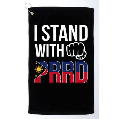 Free Duterte Supporter President Rodrigo Digong Duterte  Golf Towel