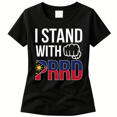 Free Duterte Supporter President Rodrigo Digong Duterte  Womens T-Shirt