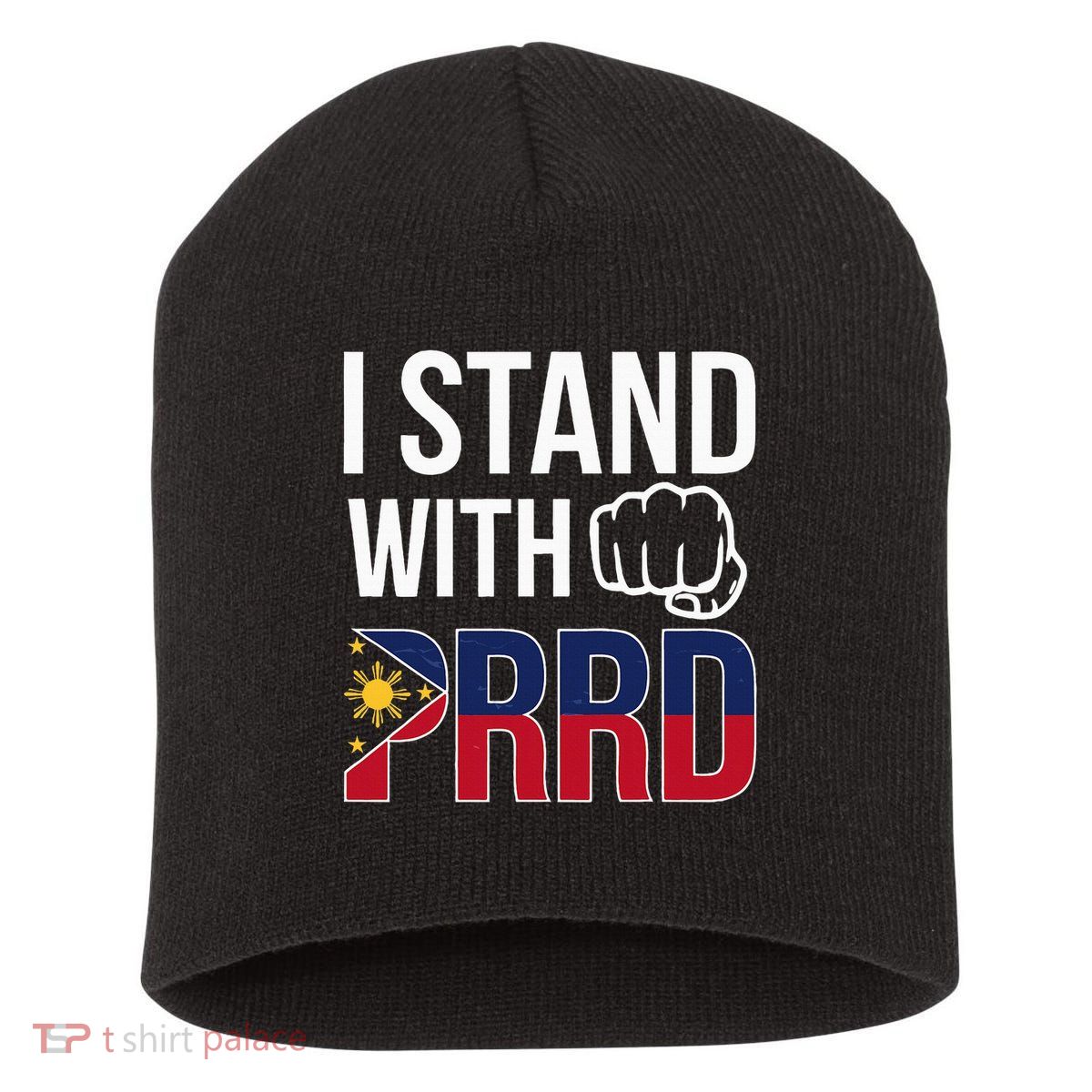 Free Duterte Supporter President Rodrigo Digong Duterte  Short Acrylic Beanie