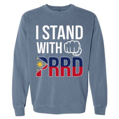 Free Duterte Supporter President Rodrigo Digong Duterte  Garment-Dyed Sweatshirt