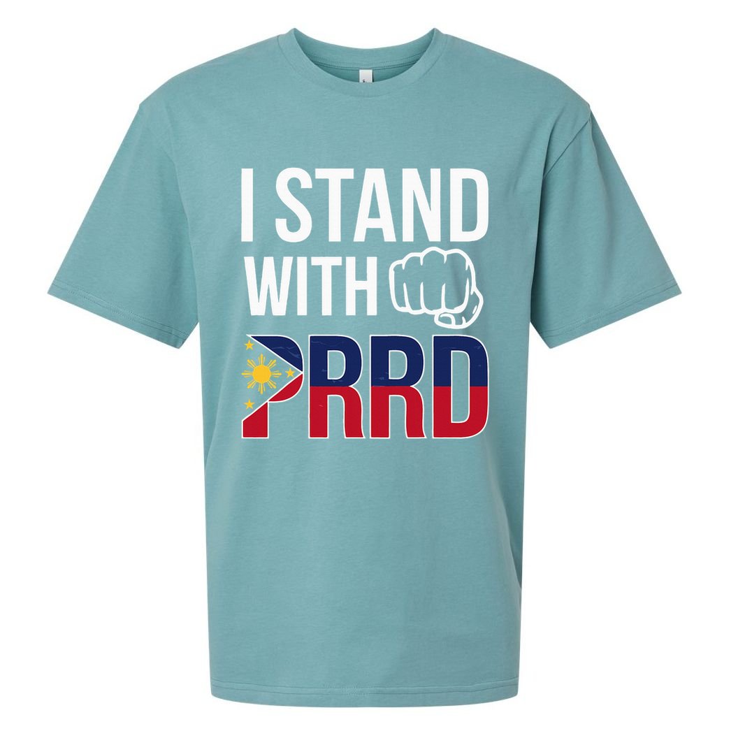 Free Duterte Supporter President Rodrigo Digong Duterte  Sueded Cloud Jersey T-Shirt