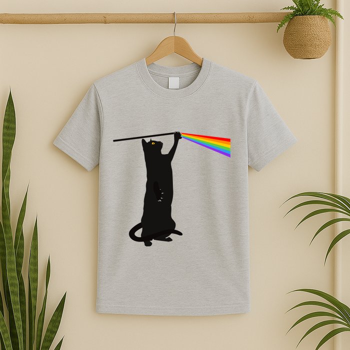Funny Dark Side Of The Cat T-Shirt