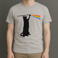 Funny Dark Side Of The Cat T-Shirt