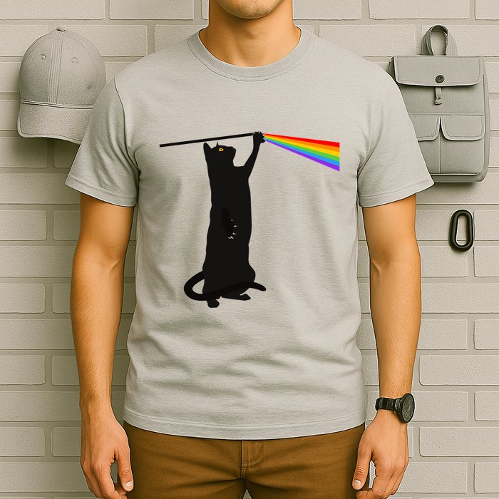 Funny Dark Side Of The Cat T-Shirt