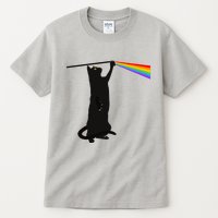 Funny Dark Side Of The Cat Tall T-Shirt