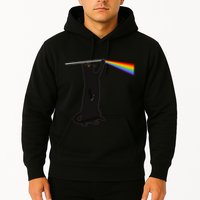 Funny Dark Side Of The Cat Hoodie