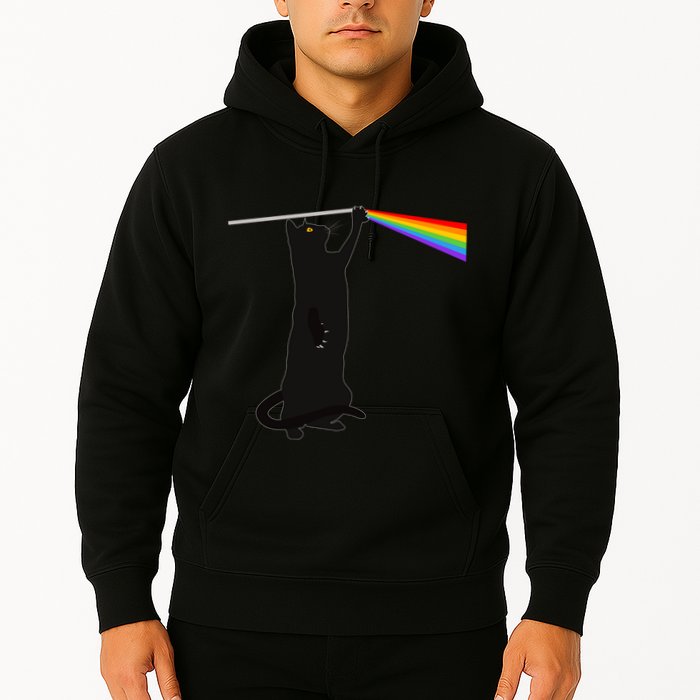 Funny Dark Side Of The Cat Hoodie