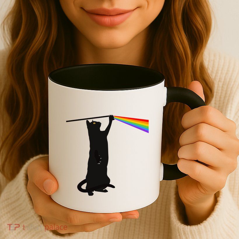 Funny Dark Side Of The Cat Mug