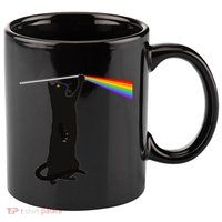 Funny Dark Side Of The Cat 11oz C Handle Ceramic Mug
