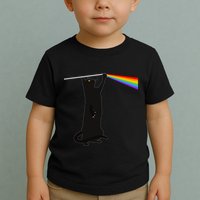 Funny Dark Side Of The Cat Toddler T-Shirt
