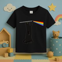 Funny Dark Side Of The Cat Toddler T-Shirt