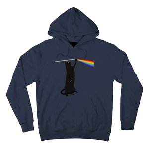 Funny Dark Side Of The Cat Hoodie