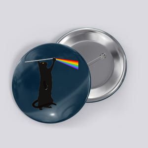 Funny Dark Side Of The Cat Button