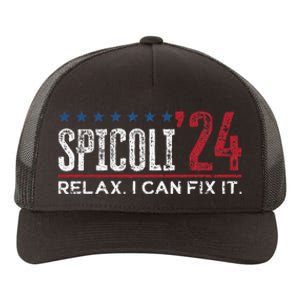 Funny Distressed Spicoli 24 Spicoli 2024 relax I can fix it Yupoong Adult 5-Panel Trucker Hat