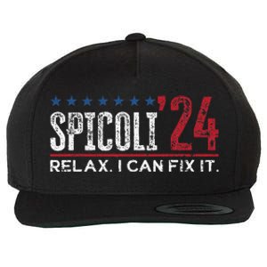 Funny Distressed Spicoli 24 Spicoli 2024 relax I can fix it Wool Snapback Cap