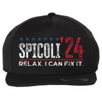 Funny Distressed Spicoli 24 Spicoli 2024 relax I can fix it Wool Snapback Cap