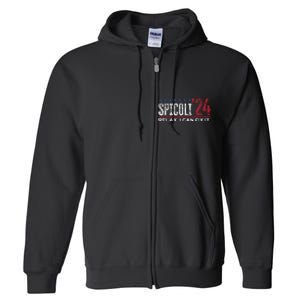 Funny Distressed Spicoli 24 Spicoli 2024 relax I can fix it Full Zip Hoodie