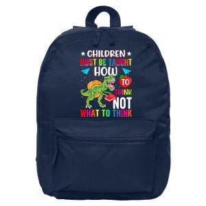 Funny Dinosaur Slogan Children Quote Students Quote Colorful Animals 16 in Basic Backpack