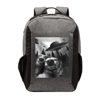 Funny Dogs Selfie With UFOs Vector Backpack