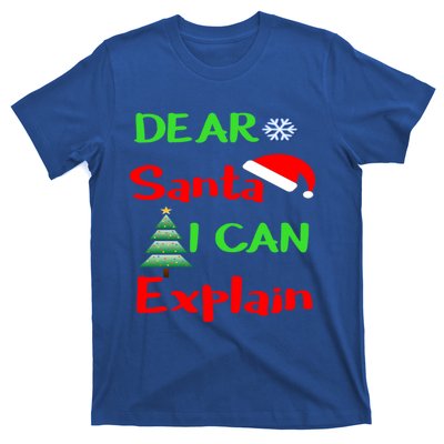 Funny Dear Santa I Can Explain Christmas Xmas Sweater Jumper Gift T-Shirt