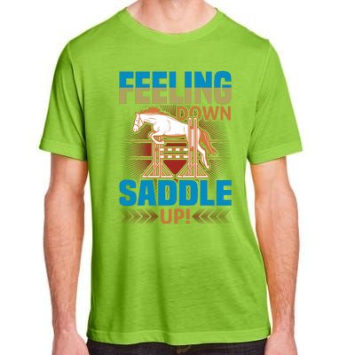 Feeling Down Saddle Up Adult ChromaSoft Performance T-Shirt