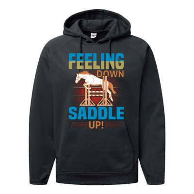 Feeling Down Saddle Up Performance Fleece Hoodie