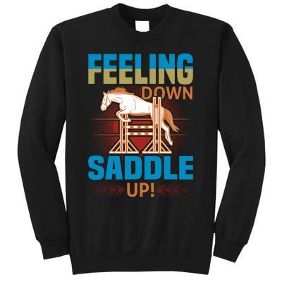 Feeling Down Saddle Up Sweatshirt