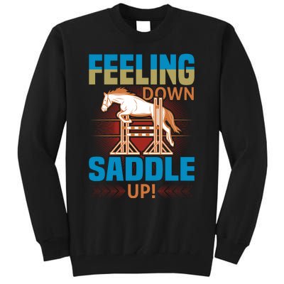 Feeling Down Saddle Up Tall Sweatshirt