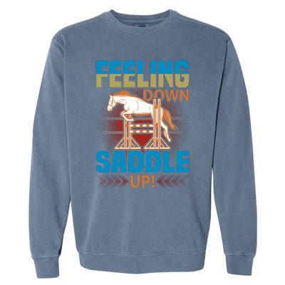 Feeling Down Saddle Up Garment-Dyed Sweatshirt