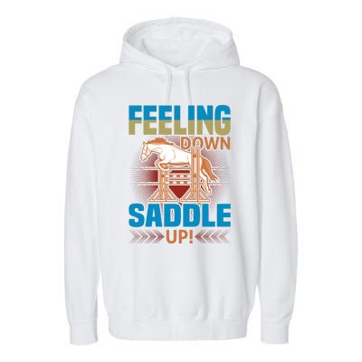 Feeling Down Saddle Up Garment-Dyed Fleece Hoodie