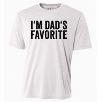 Favorite Daughter Son Child Boy Girl Im Dads Favorite Cooling Performance Crew T-Shirt