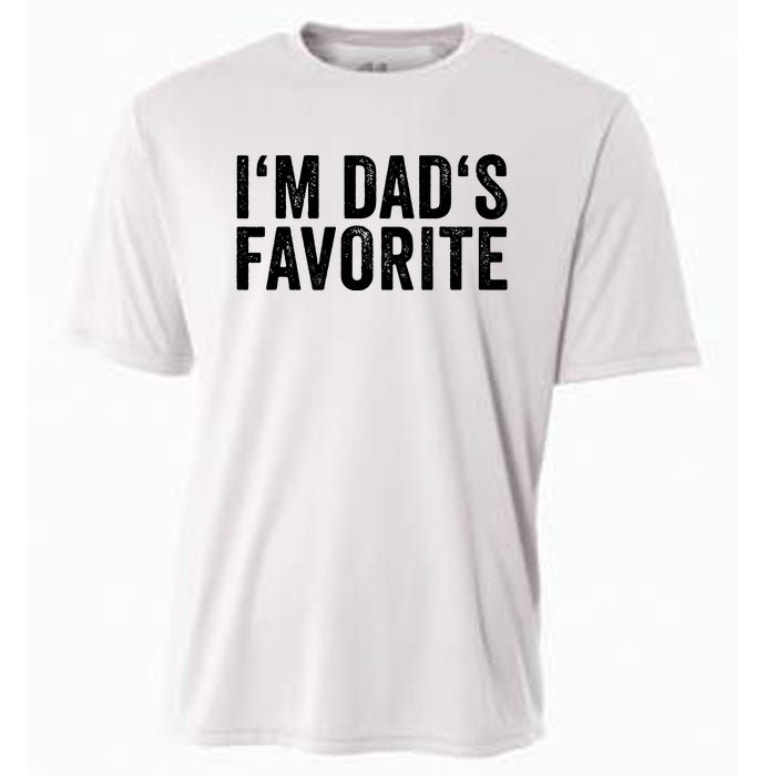 Favorite Daughter Son Child Boy Girl Im Dads Favorite Cooling Performance Crew T-Shirt