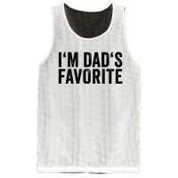 Favorite Daughter Son Child Boy Girl Im Dads Favorite Mesh Reversible Basketball Jersey Tank