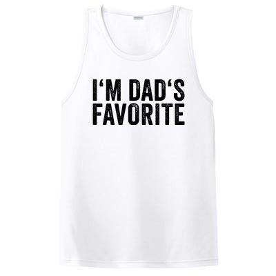 Favorite Daughter Son Child Boy Girl Im Dads Favorite PosiCharge Competitor Tank