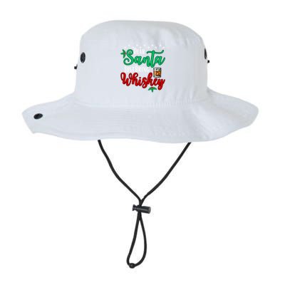 Funny Dear Santa Just Bring Whiskey Christmas Pajamas Gift Legacy Cool Fit Booney Bucket Hat