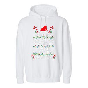 Funny Due To Inflation Ugly Christmas Sweaters For Garment-Dyed Fleece Hoodie