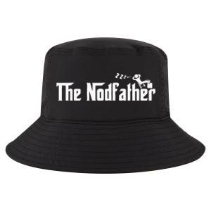 Funny Dad The Nodfather Sarcastic Napping Cool Comfort Performance Bucket Hat