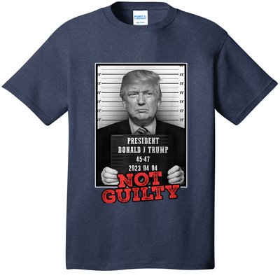 Funny Donald Trump Not Guilty Mug Shot, Free Trump 2024 T-Shirt