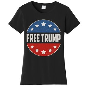 Free Donald Trump Republican Support Pro Trump Women's T-Shirt