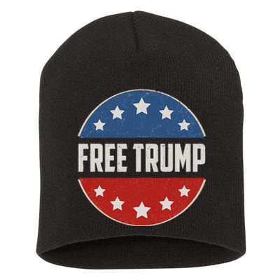 Free Donald Trump Republican Support Pro Trump Short Acrylic Beanie