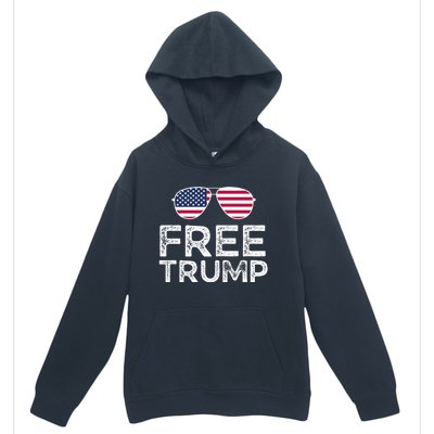 Free Donald Trump Republican Support Urban Pullover Hoodie