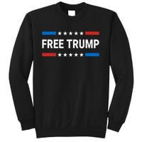 Free Donald Trump Republican Support Pro Trump American Flag Sweatshirt