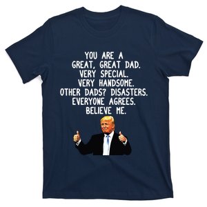 Funny Donald Trump Fathers Day Gag Gift Conservative Dad T-Shirt