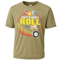Father's Day That's How I Roll Snooker Billiards Gift For Dad Performance Shirt