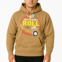 Father's Day That's How I Roll Snooker Billiards Gift For Dad Hoodie