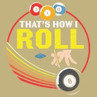 Father's Day That's How I Roll Snooker Billiards Gift For Dad Hoodie