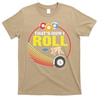 Father's Day That's How I Roll Snooker Billiards Gift For Dad T-Shirt