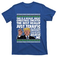 Funny Donald Trump Ugly Christmas Parody Speech Funny Gift T-Shirt